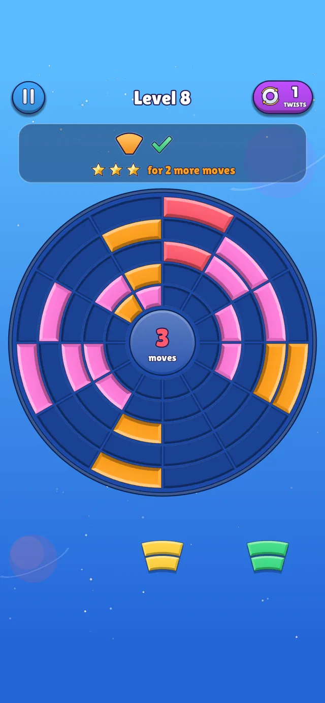 A Wheel Block level in play